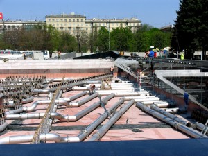 Строительство фонтанов Московская площадь